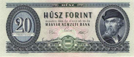 20 Forint 1969